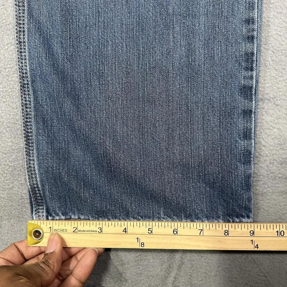 Carhartt Jeans Mens 38x32 Relaxed Fit Blue Denim 101483-968